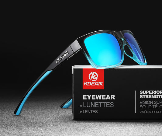 how to choose the right pair of sunglasses. KDEAM polarised sunglasses with tac lenses for men and women