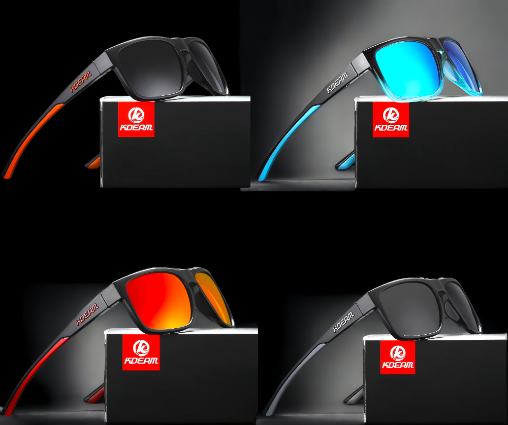 KDEAM polarised sunglasses with tac lenses for men and women. For fishing driving cycling and sports