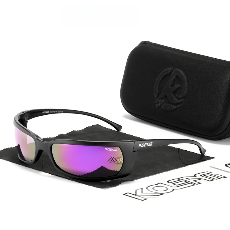 Style Eyes Polarized wrap around Sunglasses Black 100% UV