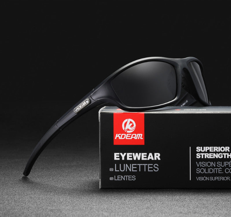 Kdeam polarised sunglasses designed for sports. cycling skiing snowboarding and more